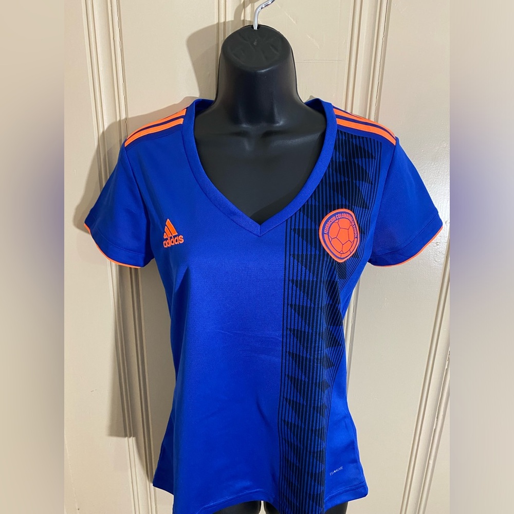 Adidas Colombia Football Soccer Jersey Women